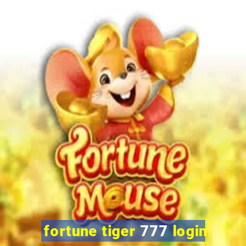 fortune tiger 777 login